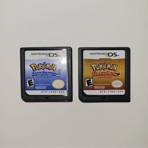 Nintendo DS Pokémon Heartgold and Soul Silver Cartridge only